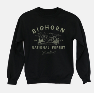 Bighorn Nat’l Forest Unisex Crewneck