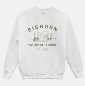 Bighorn Nat’l Forest Unisex Crewneck