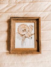 Load image into Gallery viewer, Bighorn Watercolor Print