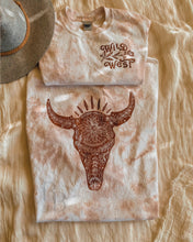 Load image into Gallery viewer, Wild West + Steer Duo Tee