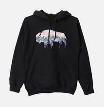 Load image into Gallery viewer, Sunset Mountain Buffalo Hoodies / Sweatshirt