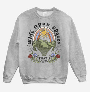 Wide Open Spaces Unisex Crewneck