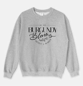 Burgundy Blooms Merch