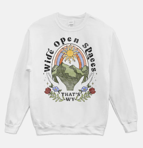 Wide Open Spaces Unisex Crewneck