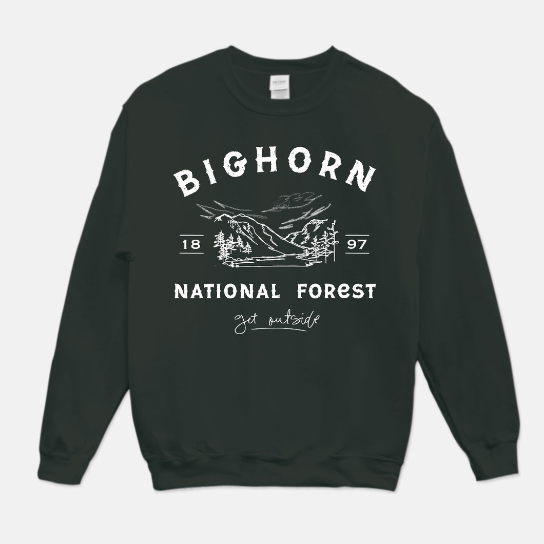 Bighorn Nat’l Forest Unisex Crewneck