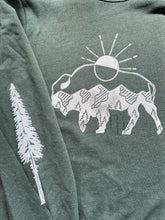 Load image into Gallery viewer, Heather Forest Crewneck - Customizable!