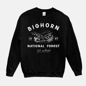 Bighorn Nat’l Forest Unisex Crewneck