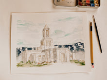 Load image into Gallery viewer, Watercolor Casper Temple