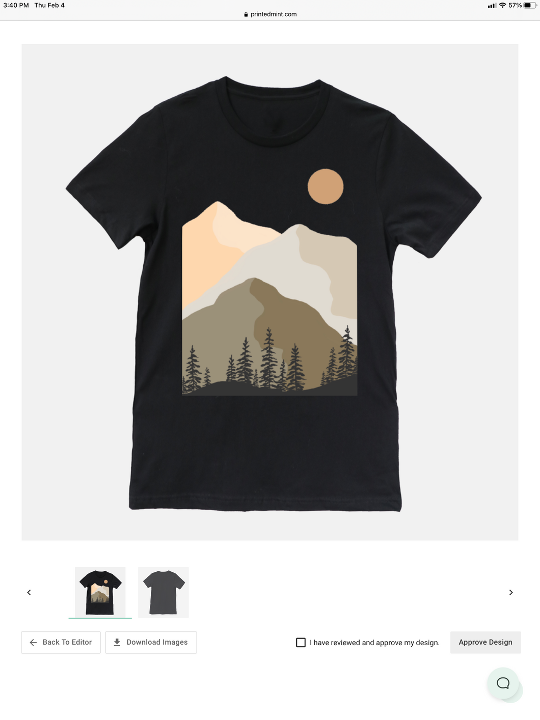 Mountains Tee