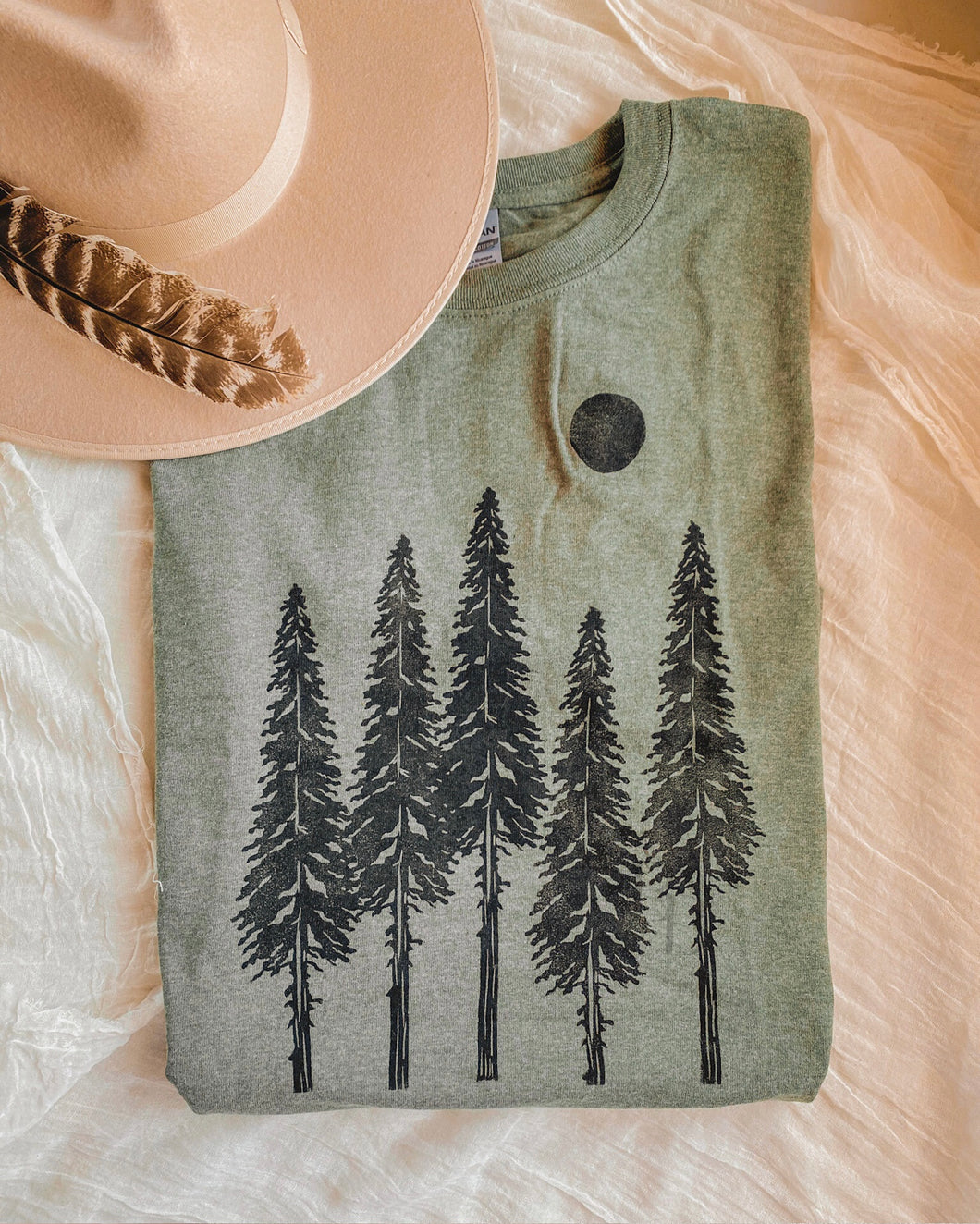 Midnight Forest Stamped Tee