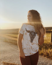 Load image into Gallery viewer, Steer Skull Stamped Tee