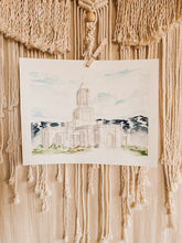 Load image into Gallery viewer, Watercolor Casper Temple